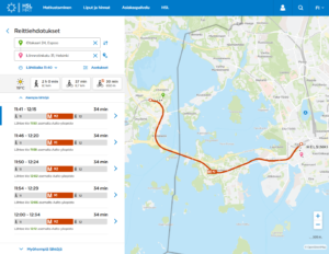 HSL Journey Planner UI