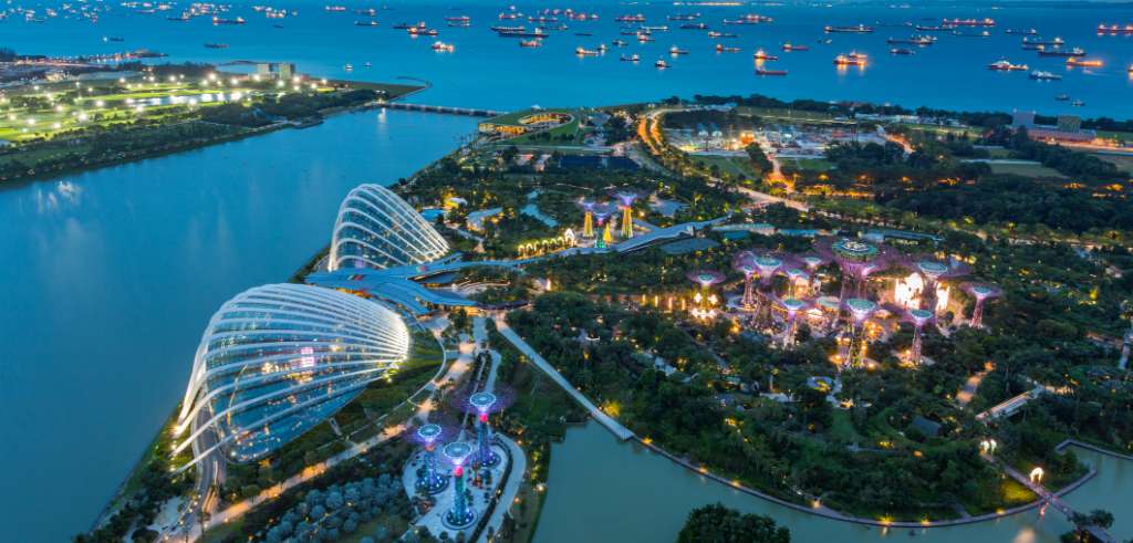 Singapore Aerial View