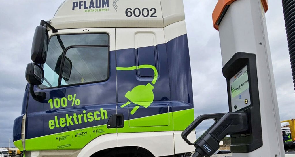 PFLAUM Logistics Installs 600 kW Kempower Charging Hub for Zero-Emission Fleet