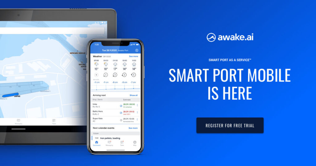 Awake AI has launched a new mobile app for Smart Ports