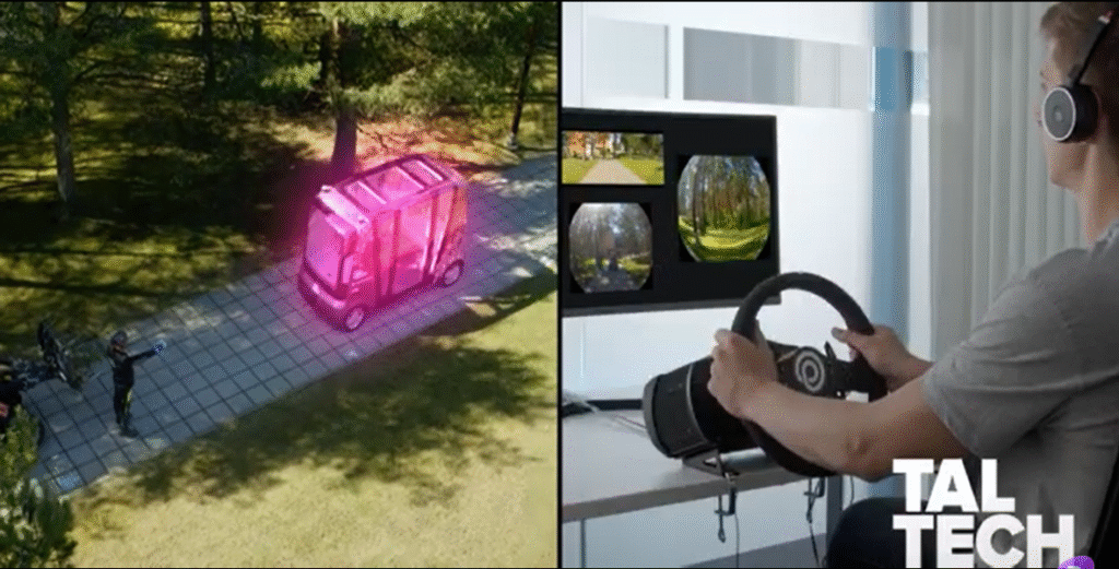 Tallinn University of Technology, Pylot and Telia are for the first time testing cross-border remote operation of an autonomous vehicle