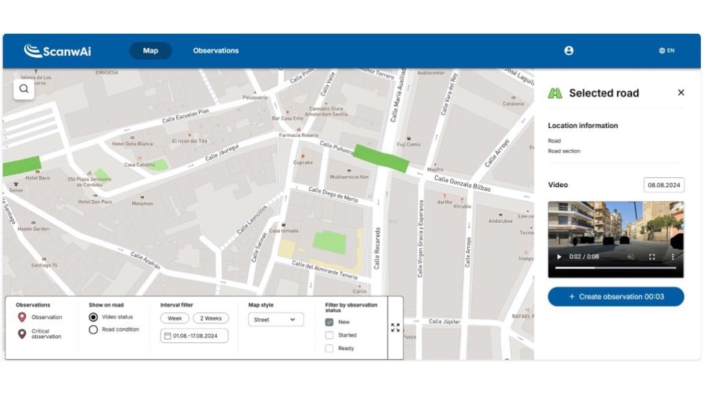 Breakthrough AI-Powered Digital Monitoring System of the Road Network for Safety and Efficiency